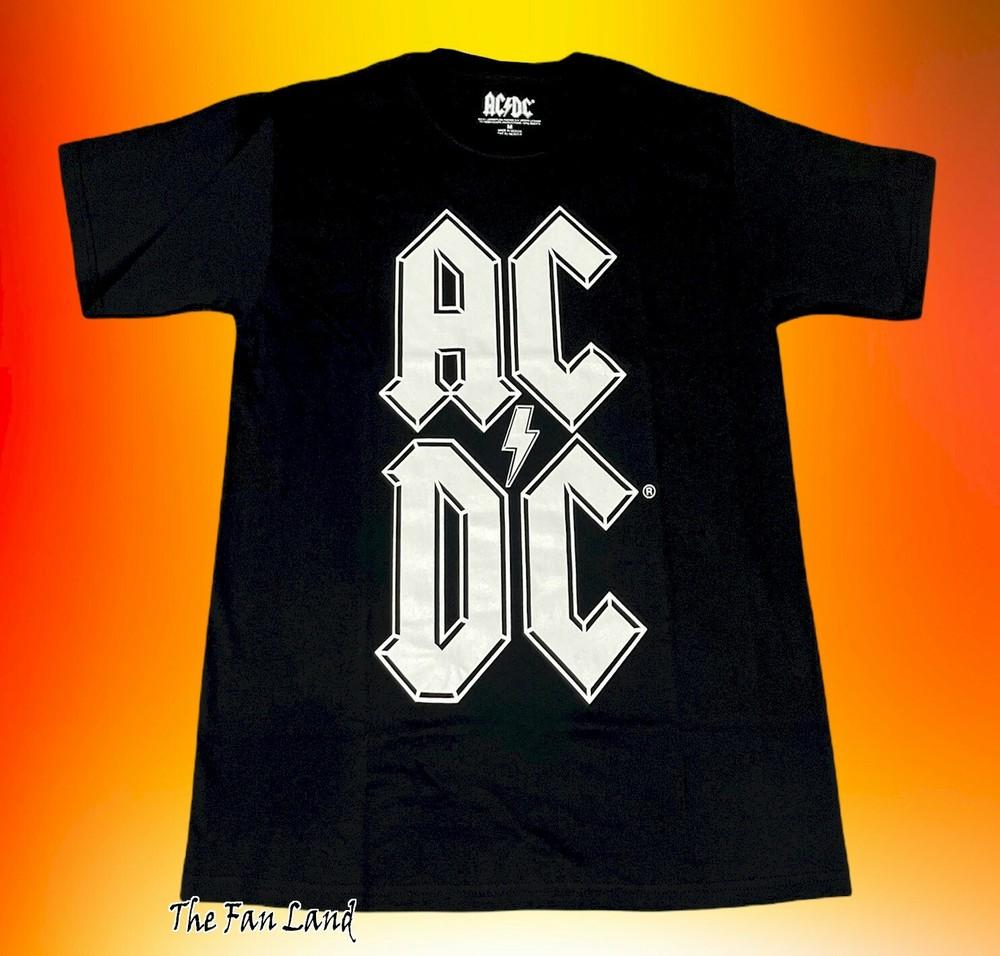 

New AC/DC Huge Logo Concert Tour Men s Classic Unisex T-Shirt S