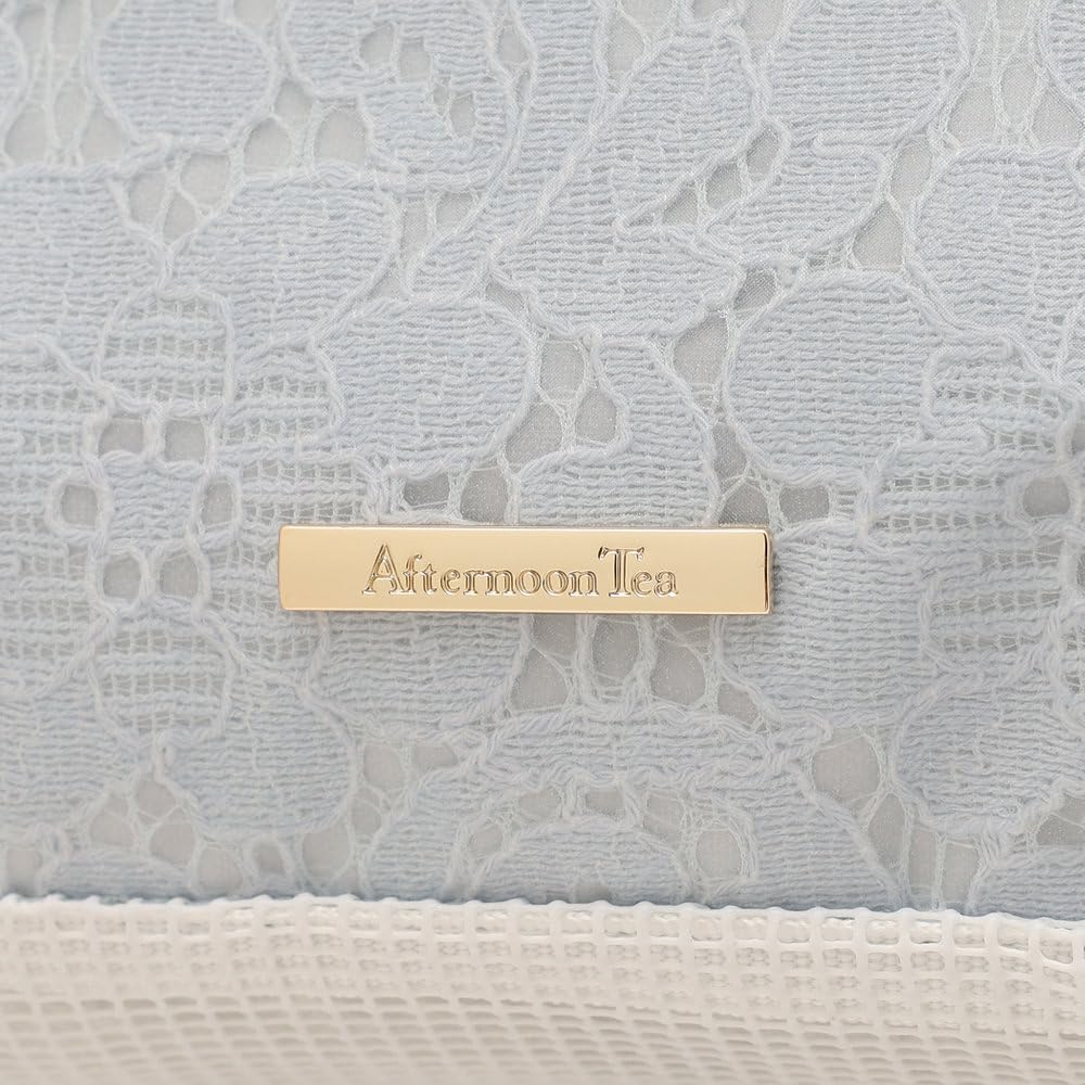 Tea AfternoonTea LIVING Pouch JF24 Lace Wire Pouch Blue [Afternoon Living]