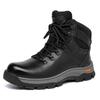 Snow Boots Winter Men's Thick-soled Warm Shoes Men's Cotton Shoes with Integrated Fur Men's Outdoor Northeast Cold-proof Large Cotton Shoes