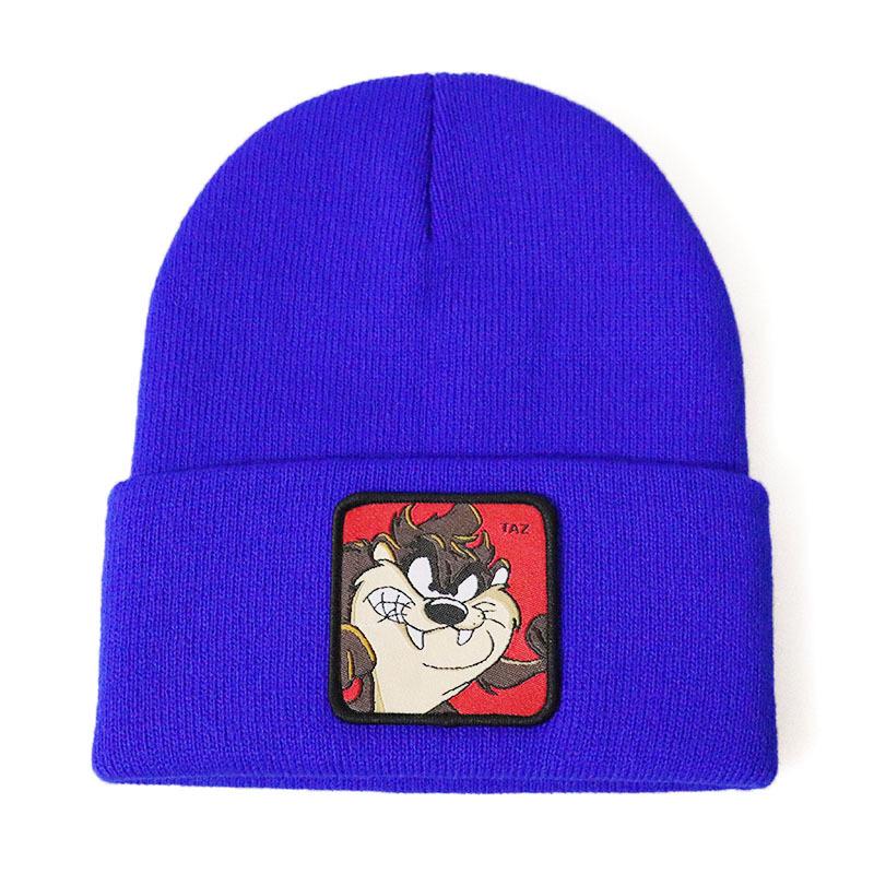 Animal Whirlwind Dog Tez TAZ Knitted hat, woolen hat, hip-hop ski pullover hat