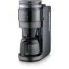 Filterkaffeemaschine mit Mahlwerk - SEVERIN - KA4831 - Perfect Grind Technologie - Thermoskanne 8 Tassen - Schwarz/Edelstahl