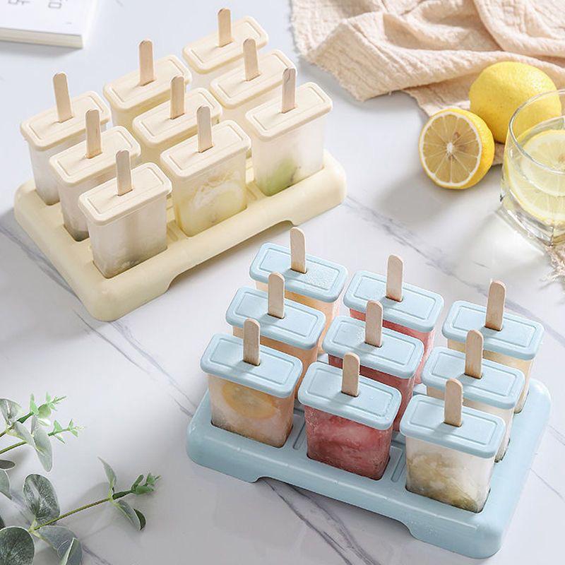 Flexible Silikon-Eis am Stiel-Formen, leicht zu lösen, BPA-frei, wiederverwendbar, Eisbereiter für die Heimküche, DIY-Snack