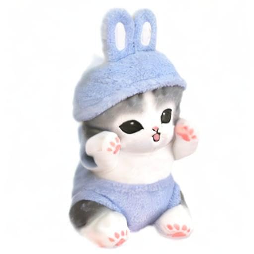 Nyanpantsu! Big Plush Toy, 2 Types, Approx. 30cm (Rabbit Panties)