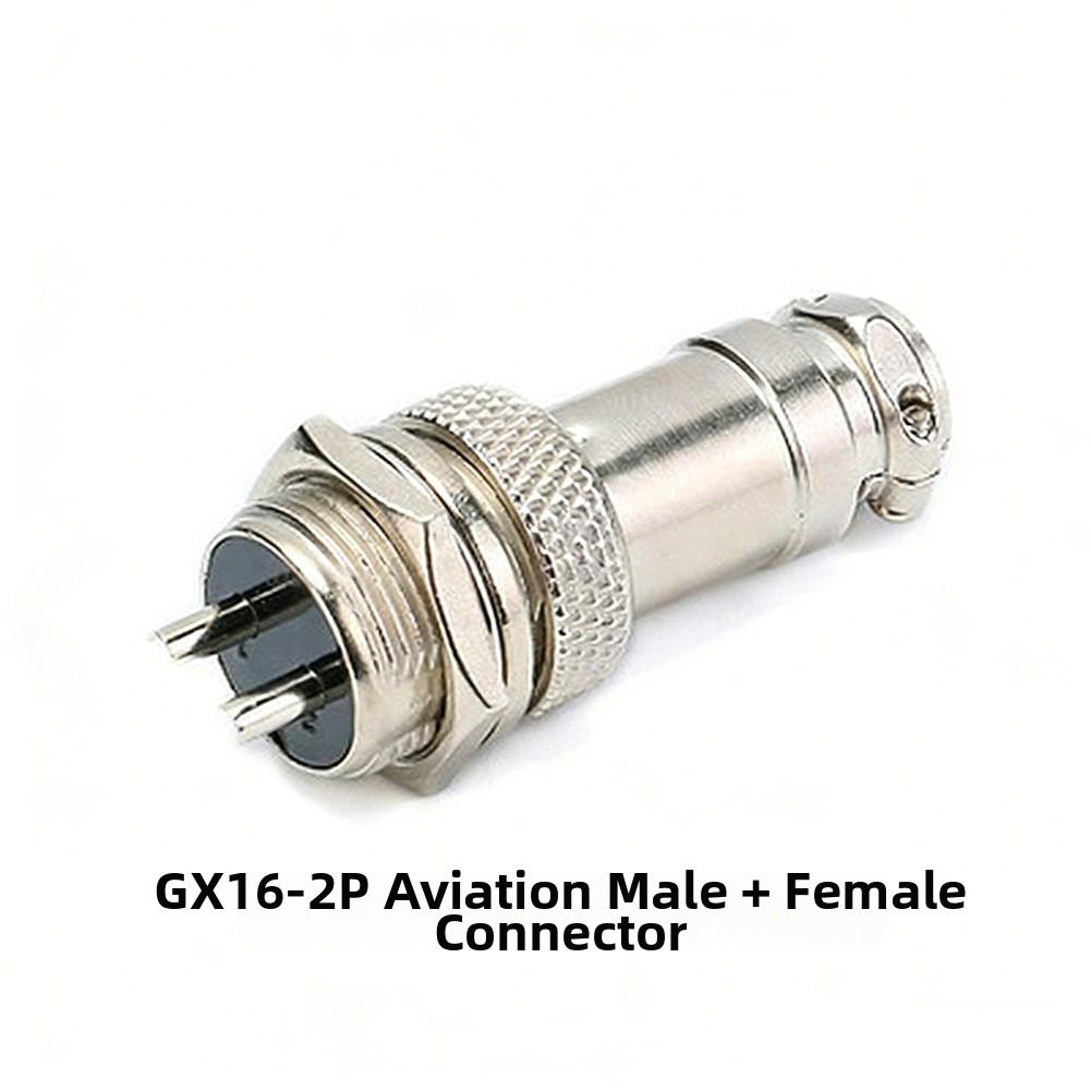 

5Pcs Aviation Insert Seat Socket GX16-2/3/4/5P Core Connector Insert Seat Zinc Alloy Aviation Insert Seat