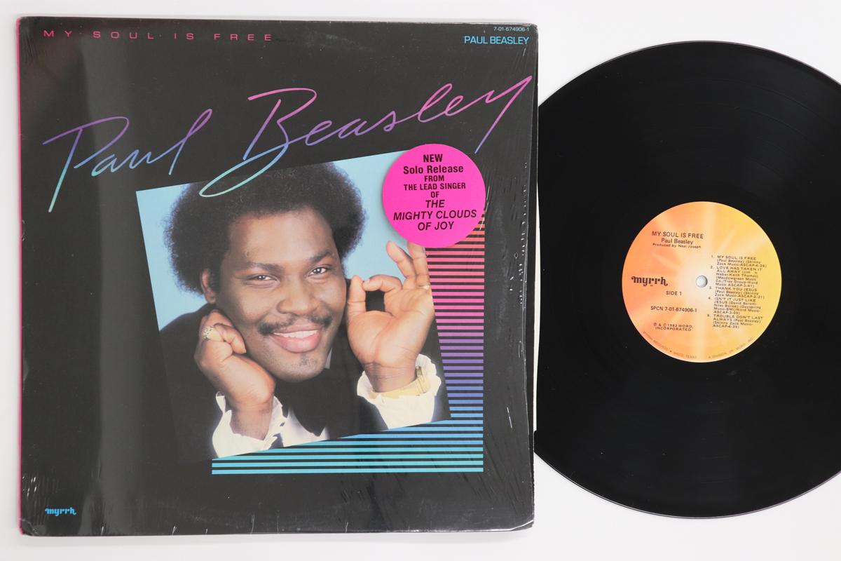 

LP Record PAUL BEASLEY - My Soul Is Free SPCN7016749061 Myrrh 1983 US Soul/Funk Used