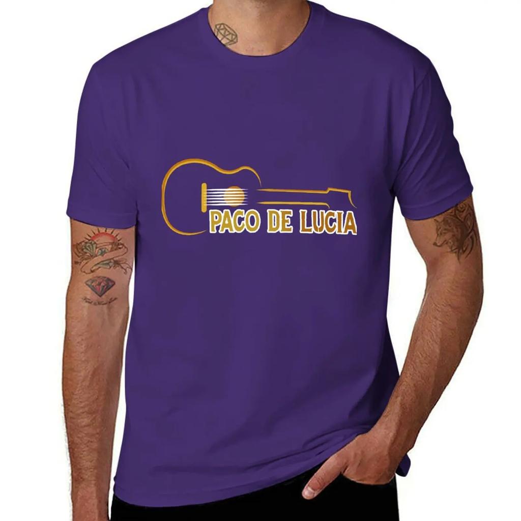 Paco De Lucia FlaUnisexco Art Spanish FlaUnisexco Paco Maestro Del FlaUnisexco TShirt Anime Clothes Sports Fans Cotton T Shirt Unisex