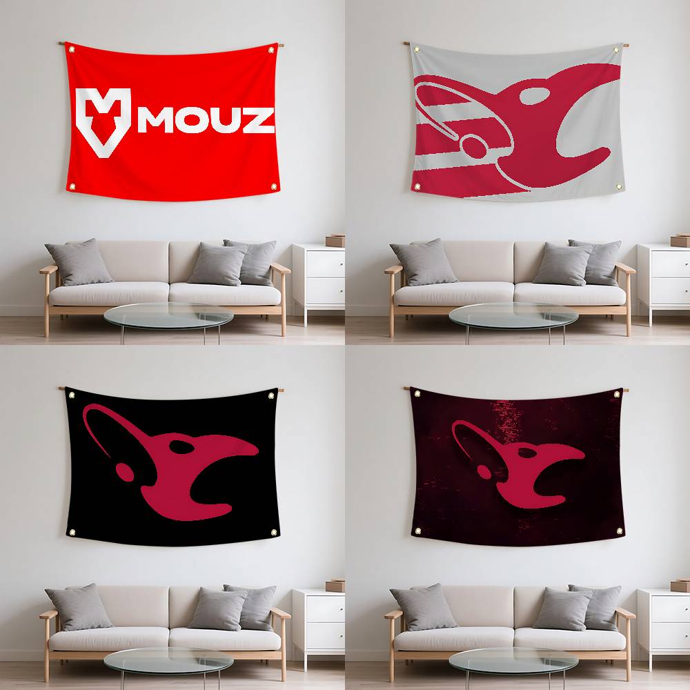 MAJORMOUSESPORTSMOUZSquads Club Respon Support FlagRoom Decor Outdoor Decors Personalized Items Flags For Bedrooms Home Funny