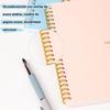A5 Korean Stationery Agenda Planner Notebook Diary Weekly Goal Habit Schedules Organizer Student School Office Notepad