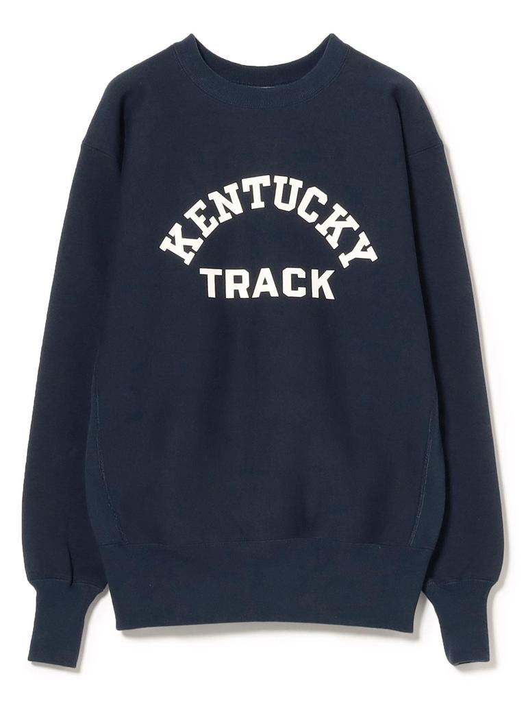 Beams Boy Champion Logo Reverse Weave(R) Crew Neck Sweatshirt, Women's, Navy, Size Small, 13130158411