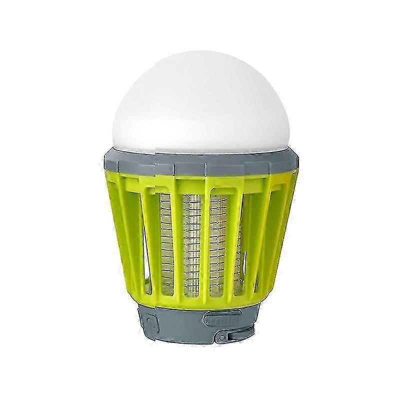 USB Rechargeable LED Mosquito Repellent Lamp with Bug Zapper, IPX6 Waterproof Camping Lantern & Portable Mosquito Killer with Retractable Hook