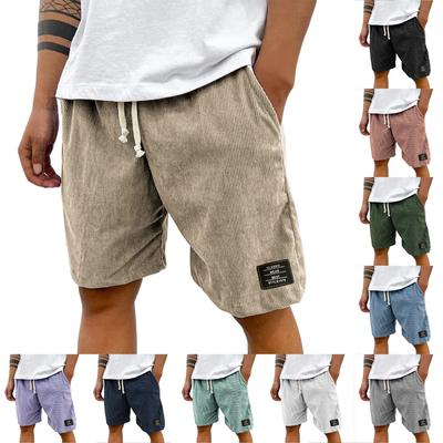 Men's Summer Casual Shorts Men's Fashion Sports Textured Shorts