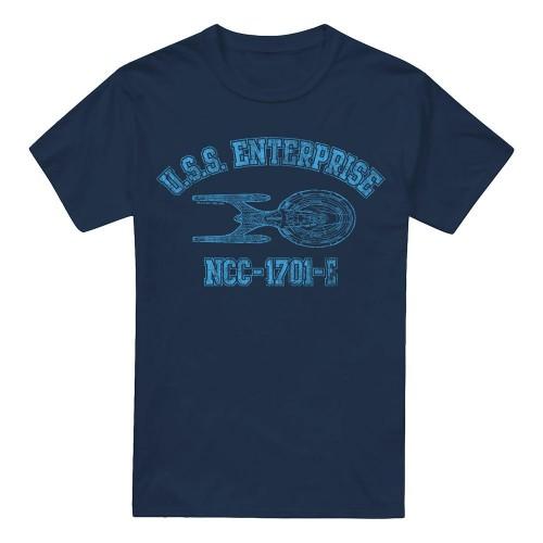 STAR TREK Mens Enterprise E Athletic T-Shirt