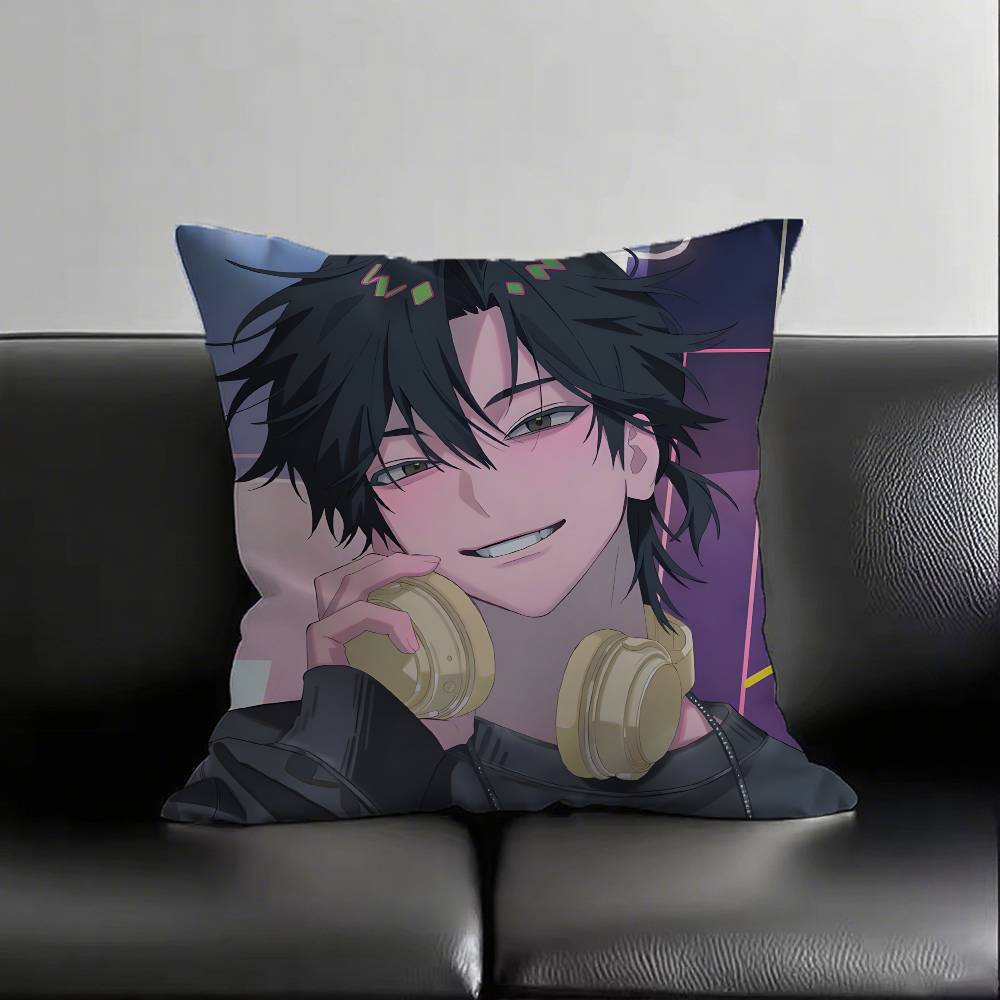 1pc Lu Guang Cheng Xiaoshi Pillow Case Fashion Square Pillowcase Bedroom Sofa Room Ins Decoration Leisure