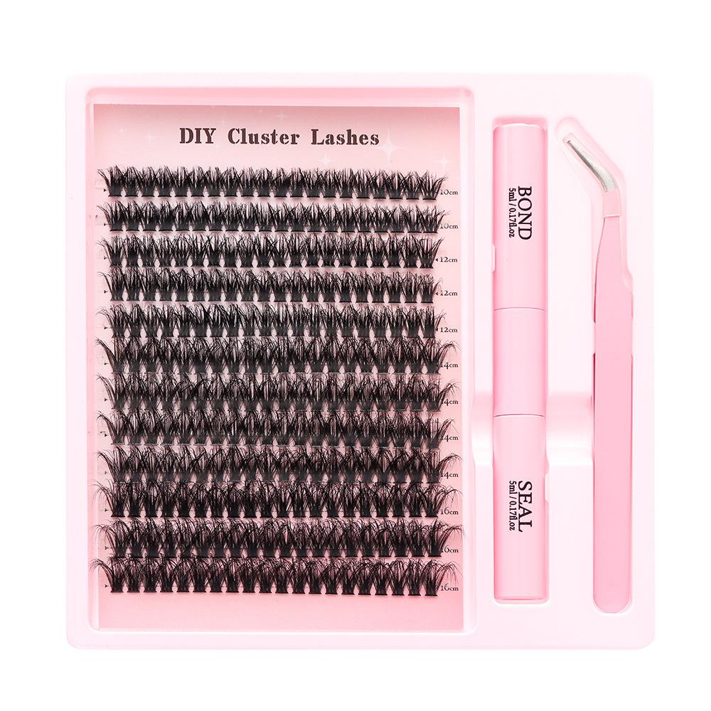 Diy Natural Curl Grafting Thick False Eyelashes Extension