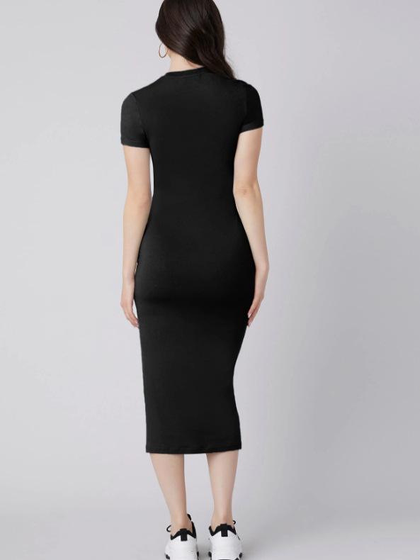 New European & American Style Women's Sexy Slim Fit Hip Wrap Dress