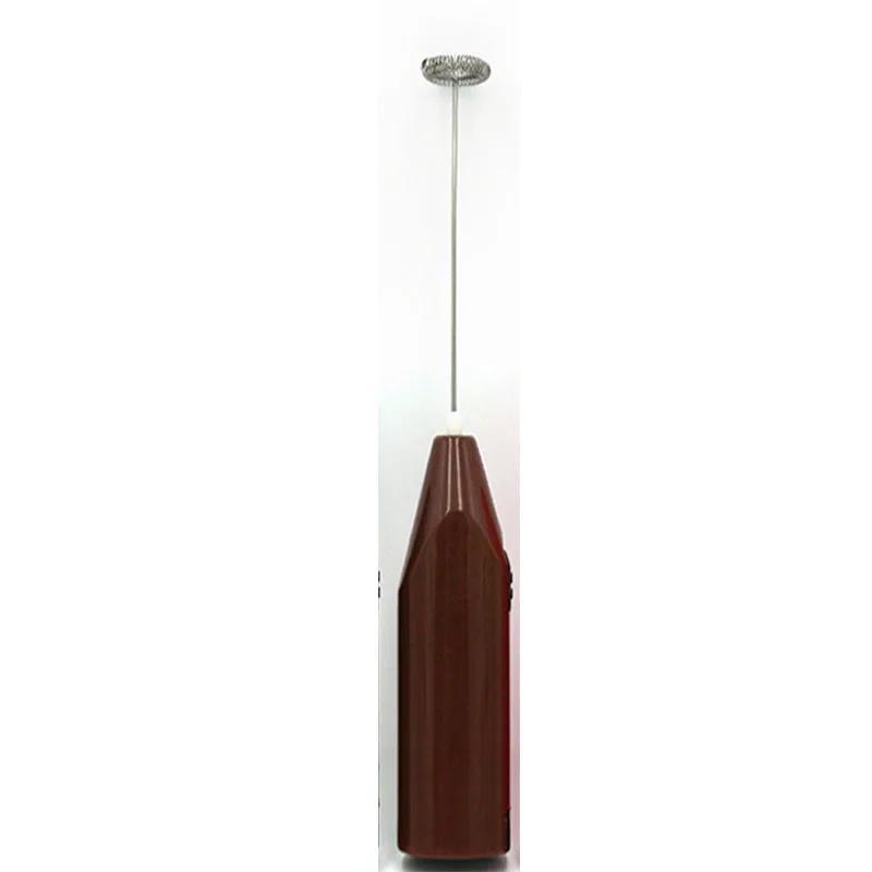

Electric Milk Foamer Coffee Maker Hand Mixer Cappuccino Ground Foam Blender Egg Beater Type Convenient Small Power чёрный