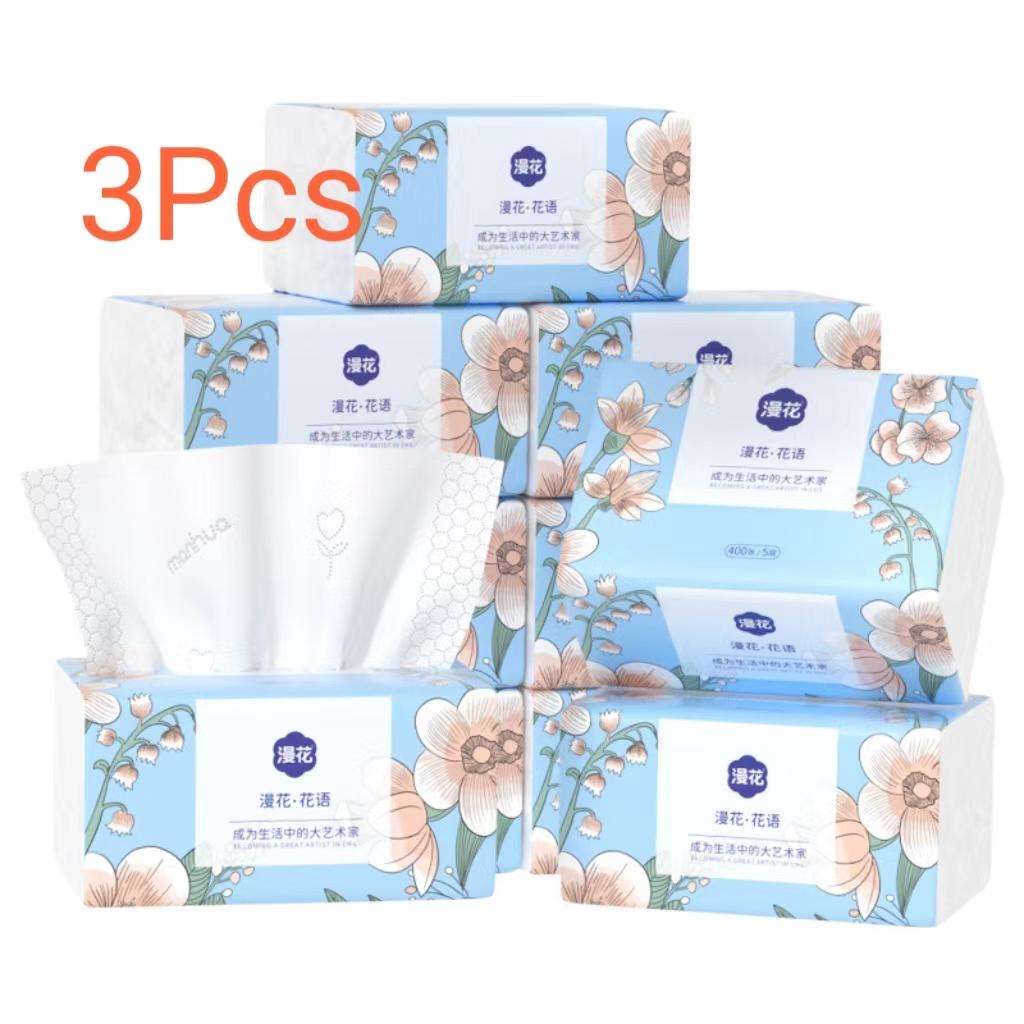 Drawing Paper Household Toilet Paper Affordable Pack Napkins Thickened 5 Layers of Paper Towels Napkins Napkins Facial Tissues