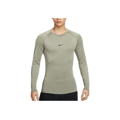 Pro Comoda Maglietta da Fitness Traspirante Morbida ad Asciugatura Rapida Uomo top Verde Militare Chiaro Nero FB7920-320
