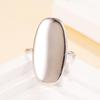 European & American Women's Stainless Steel Double Heart Geometric Open Ring