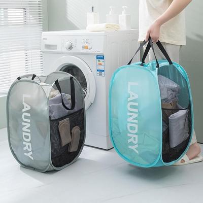 Cesto portabiancheria pieghevole, grande capacità, lavabile, borsa portaoggetti per vestiti sporchi, bagno, camera da letto, secchio per la biancheria, organizer per vestiti
