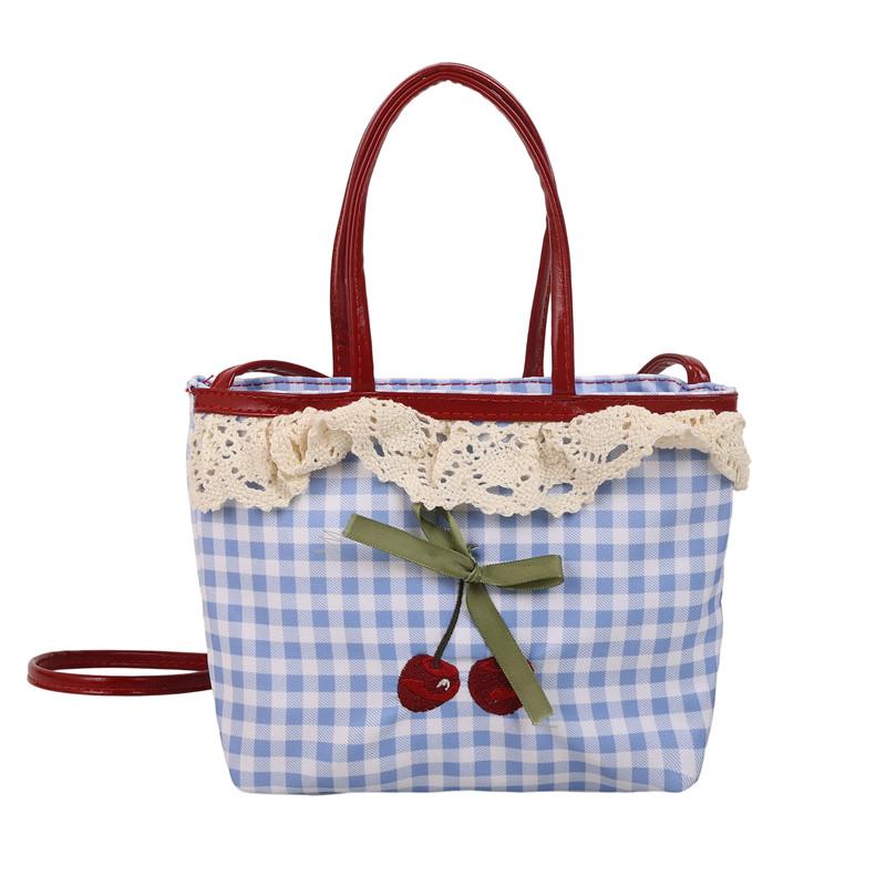 

PU Plaid Dots Shoulder Bags Summer Bow Exquisite 2026 Fashi Bags for Women High Quality Sweet Versatile Crossbody Bags