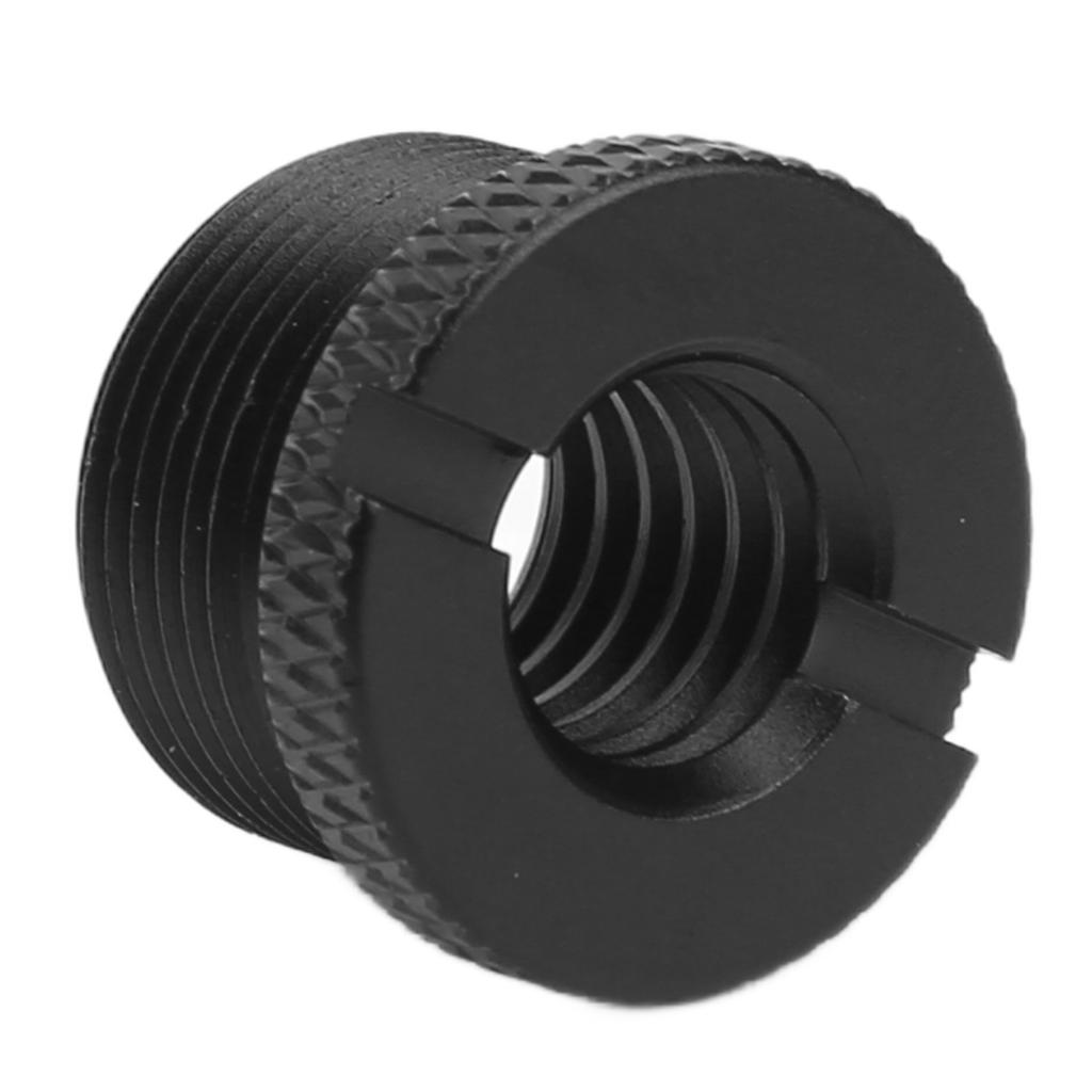Screws Thread Adapter for Micphone Stand 3 8 Inch Female To 5 8 Inch Male Screw AdapterBlack F19A