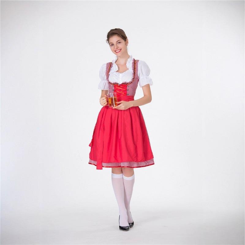 

Halloween Badalia Oktoberfest Costume Barista Maid Stage Costume S