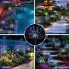 1/4 piezas Luces Solares Impermeables de Fuegos Artificiales Chispas Luz de Hada Paisajismo Luces de Jardín Luz de Decoración Exterior Patio Porche Camino