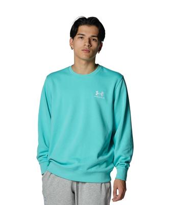 UA ESSENTIAL TERRY CREW Radial Turquoise XL //
