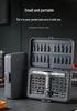 Ratchet Screwdriver Set with Chrome Vanadium Steel Bits for Mobile Phone Repair and Household Use