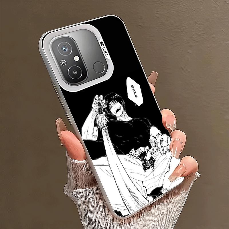 Anime Fushiguro Toji JUJUSU Soft Phone Case for Xiaomi Redmi 15C 15 14C 13C 12C Poco X5 X6 X7 Pro X3 F8 F7 Ultra M8 13 12 Cover