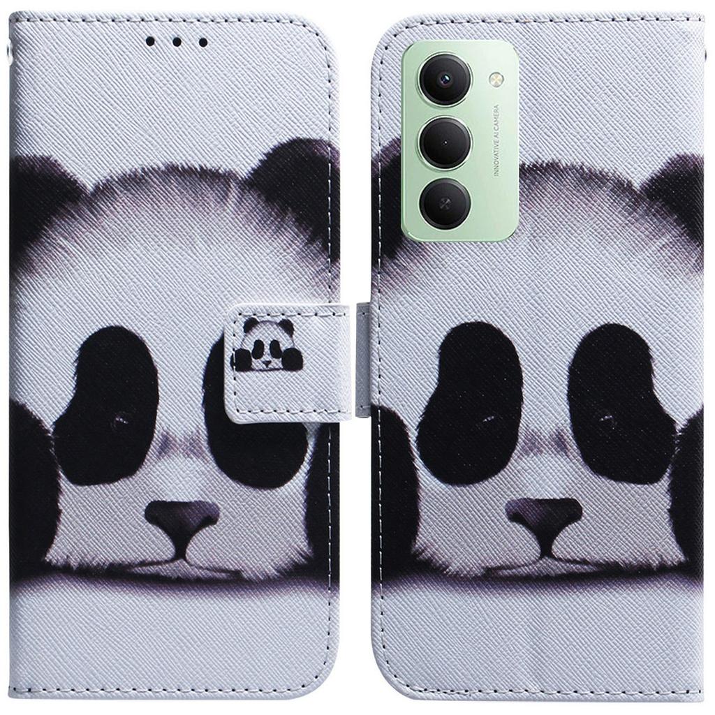 For Xiaomi Redmi 15 5G (Global) (169mm) Wallet Case Pattern Print Leather Phone Cover