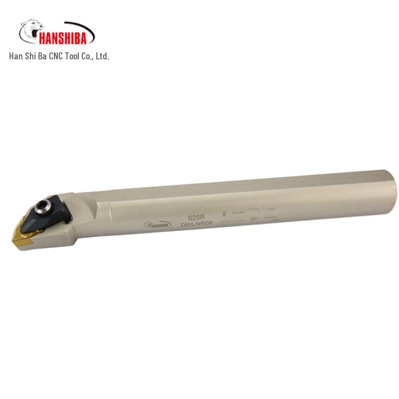 Hanstal Precision 95° D-Type S25S/20R-DWLNR08 CNC Boring Tool Holder with Large Pressure Plate for Inner Diameter Turning.