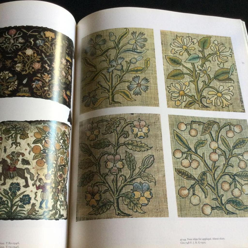 [USED] England, embroidery, textiles, foreign books, English, cloth, collection, antiques, museum