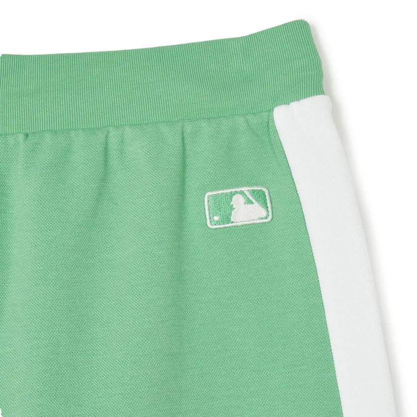 New MLB Varsity LOS ANGELES DODGERS Casual Shorts Women's Green 3FSPV0243-07GNM