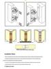 80KG Adjustable Concealed Zinc Alloy Hidden Door Hinge