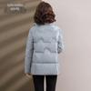 SNOWFLYING Women's Retro Chinese Style Faux Fur Collar Down Jacket