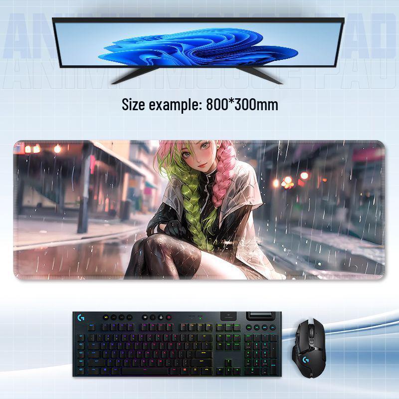 Extra Large Washable Mouse Pad: Stain-Resistant, Sweat-Proof Desk Mat for Dorm, Office, and Esports