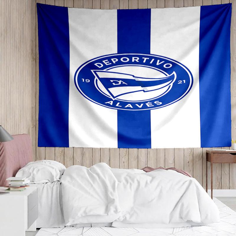 Deportivo FC Printed Printed Tapestry, for Bedroom,Livingroom, Dormitory, Large Wall Decor, Fabric Decor Fan Birthday Gifts