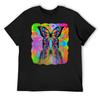 Regenbogen Schmetterling T-Shirt Jungen Tierprint Lustige Geschenke Schwergewichte Luxus Herren T-Shirts für Männer Grafik