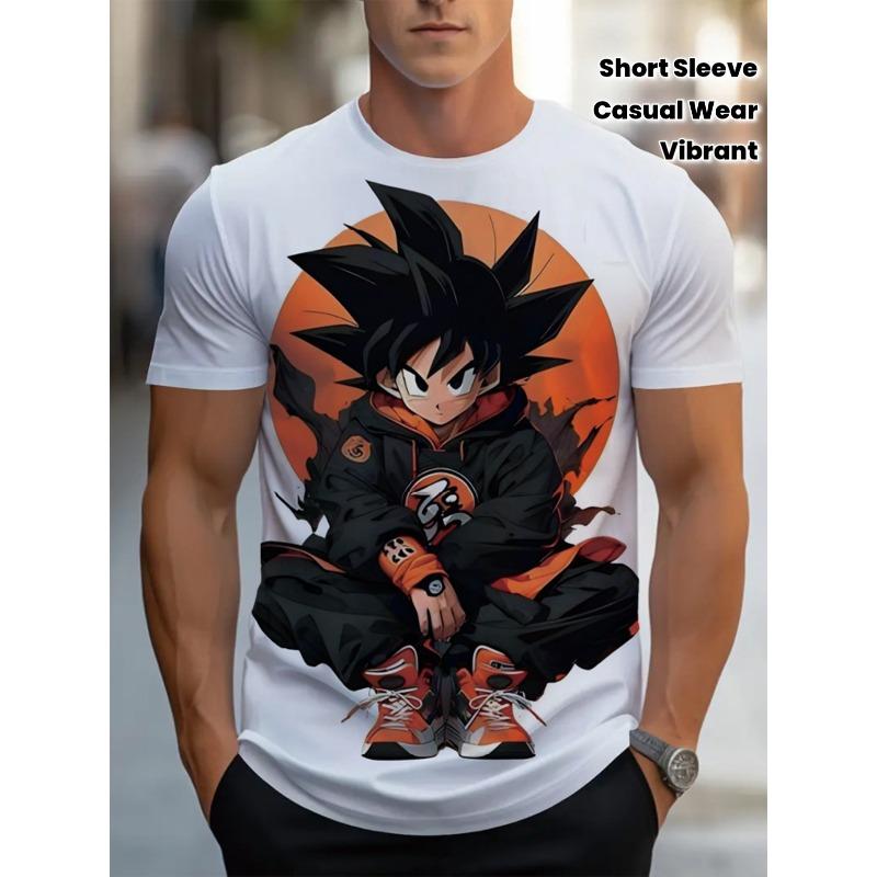 Men s 3D Graphic Sports T-shirt - Lightweight Moisture Wicking Outdoor Tee for Hiking, Camping, Fitness S