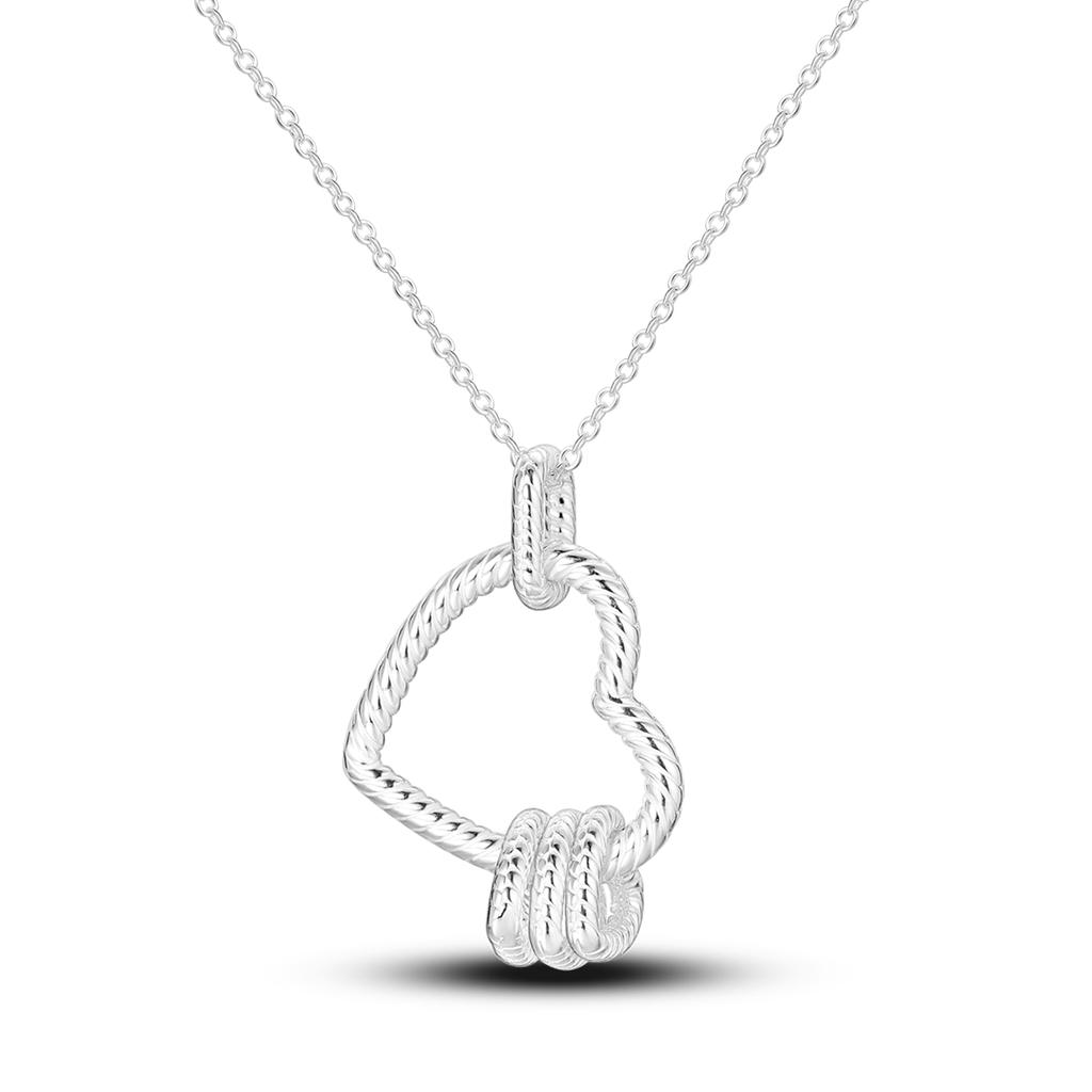 Necklace For Woman Wedding Fine Jewely 925 Silver Simple Basic Classic Butterfly Iris Heart Bear Cross Chain Necklace