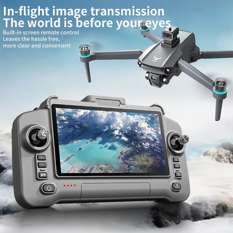 New SG603 Pro Drone GPS 8K HD Camera Aerial EIS Anti-Shaking 5G WIFI Folding Drones Brushless 360° Laser Intelligent Obstacle Avoidance Touchscreen RC