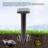 Mole Repeller Snake Repeller Ultrasound Snake Repeller Mini Solar Powered 360 Degree Buzzer Waterproof Mole Repeller for Outdoor