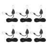 Ratchet Grow Light Tent Rope Clip Hangers Camping Awnings Tent Rope Tent Fixed Buckle Pulley Tensioner with Carabiner