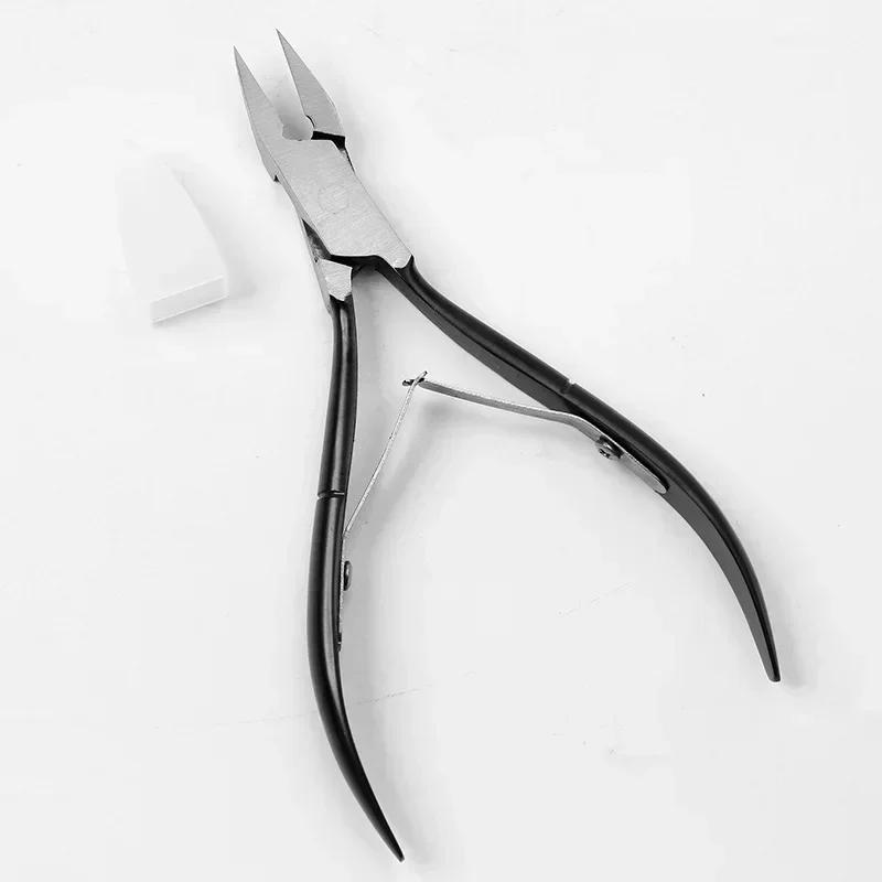 Professional Cuticle Cutter Manicure Scissors Stainless Steel Pliers Cuticle Remover Nippers Nail Trimmer Clippers Pedicure Tool