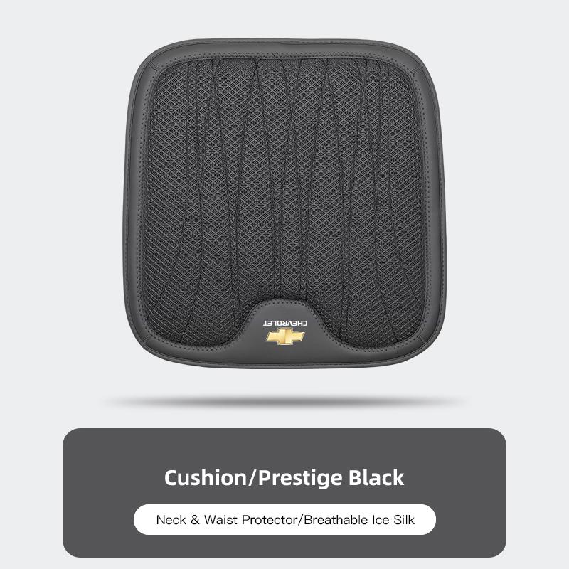 Coussin de siège pour appui-tête en soie glacée pour voiture, support lombaire, intérieurs automobiles pour Chevrolet Spark Captiva Cruze Tracker Epica SS Accessoires