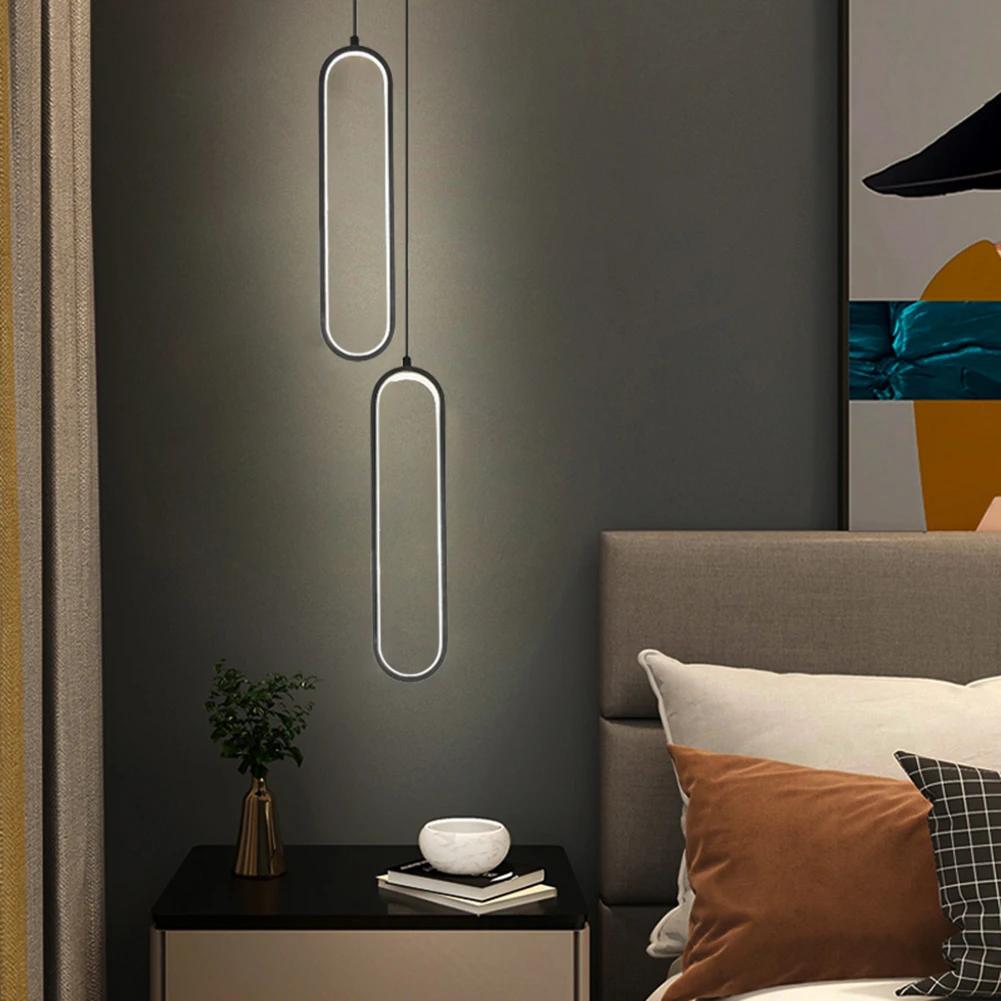 Candelabru Dormitor 3000k-6000K Lumină Decorativă de Interior Alb Cald Modern LED Lumină Suspendată Protecție Ochi Decor Sală de Mese