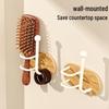 Adhesive Wall-Mounted Hair Accessories Organizer for Ties, Scrunchies, Headbands, Jewelry, and Combs