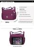 Large Capacity Women's Single-Shoulder Crossbody Bag - Stylish Oxford Nylon for Middle-Aged Moms